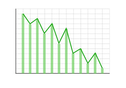 wind downのイラスト